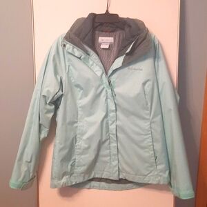 Columbia Aqua Ski Jacket with Gray Lining